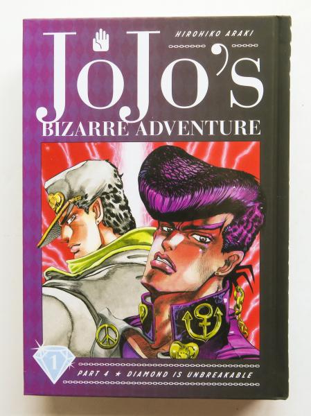 JoJo's Bizarre Adventure Part 4 Vol. 1 Diamond Is Unbreakable Hirohiko Araki Shonen Jump Viz Media Manga Book