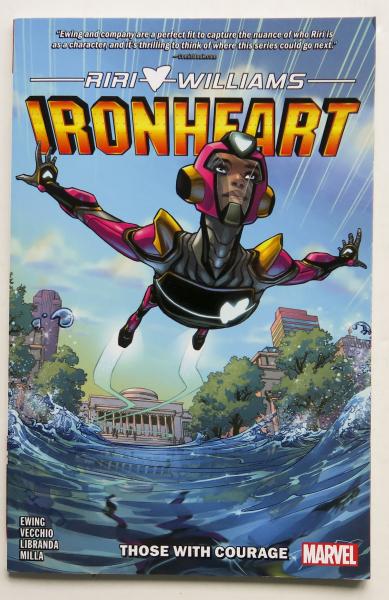 Ironheart Those With Courage Vol. 1 Marvel Graphic Novel Comic Book