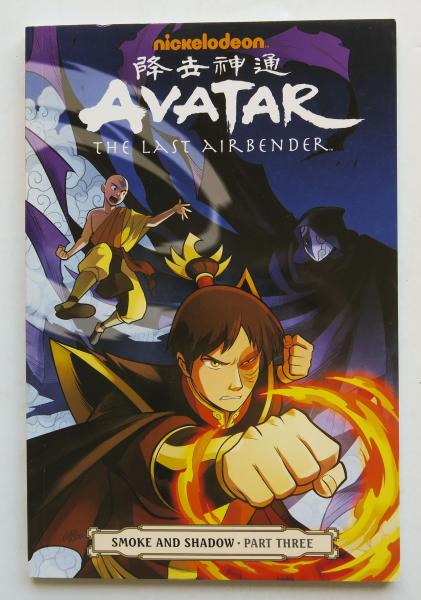 Avatar The Last Air Bender Smoke and Shadow Part Three 3 Nickelodeon Dark Horse Kids Childrens Graphic Novel Comic Book
