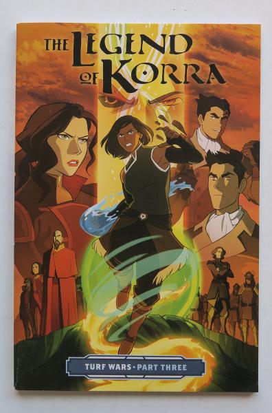 The Legend of Korra Turf Wars Part Three 3 Nickelodeon Dark Horse Kids Childrens Graphic Novel Comic Book