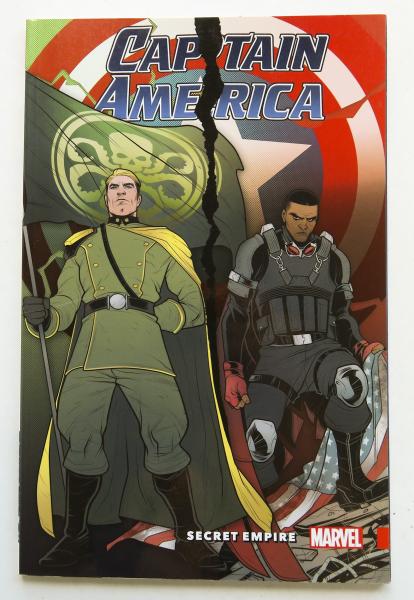 Captain America Secret Empire Marvel Graphic Novel Comic Book