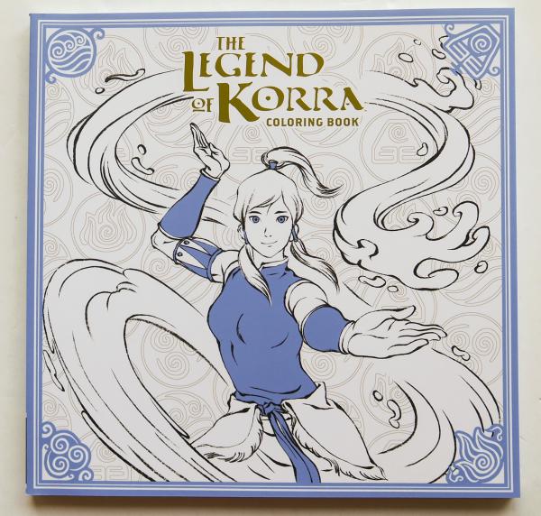 Nickelodeon The Legend of Korra Coloring Book Dark Horse