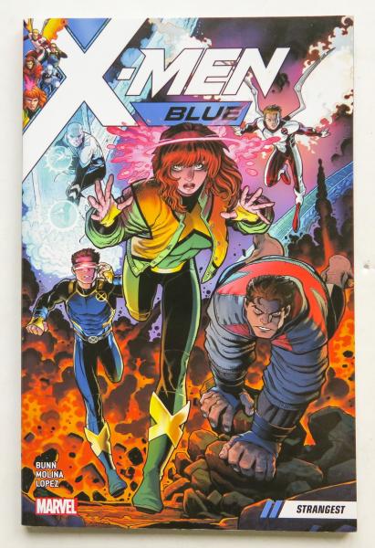 X-Men Blue Strangest Vol. 1 Marvel Graphic Novel Comic Book