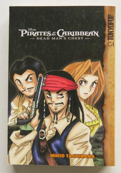Disney Pirates of the Caribbean Dead Man's Chest Tokyopop Manga Book