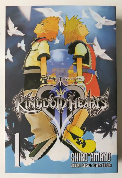 Kingdom Hearts II Vol. 1 Shiro Amano Yen Press Manga Book