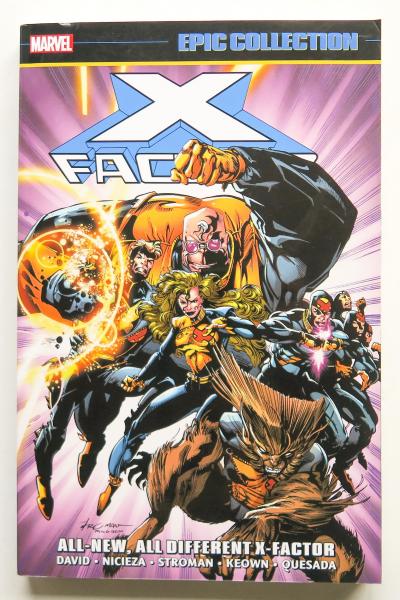 X-Factor All-New All Different X-Factor Marvel Epic Collection Graphic Novel Comic Book