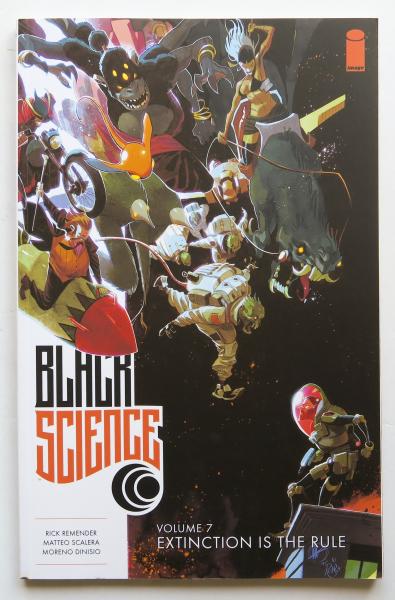Black Science Vol. 7 Extinction Is The Rule Image Graphic Novel Comic Book