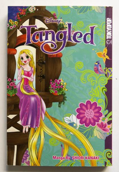 Tangled Shiori Kanaki Disney Tokyopop Manga Book