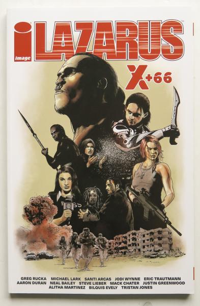 Lazarus X +66 Image Graphic Novel Comic Book