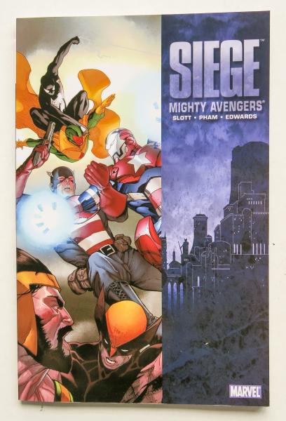 Siege Mighty Avengers Marvel Graphic Novel Comic Book