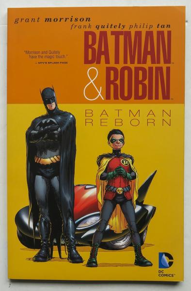 Batman & Robin Batman Reborn DC Comics Graphic Novel Comic Book