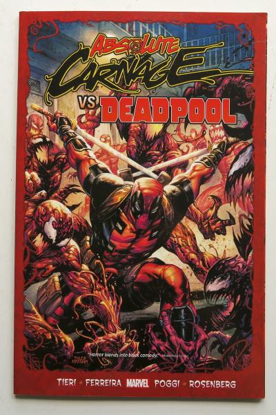 Absolute Carnage Vs Deadpool Marvel Graphic Novel Comic Book