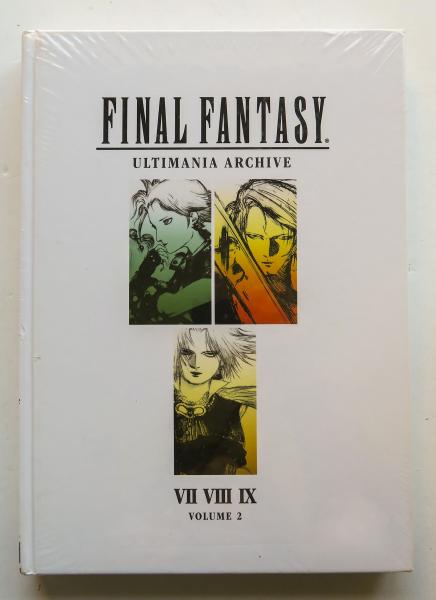 Final Fantasy Ultimania Archive VII VIII Volume 2 Dark Horse Art Book