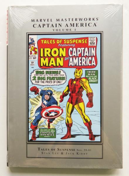 Captain America Vol. 1 Tales of Suspense Iron Man Marvel Masterworks Graphic Novel Comic Book