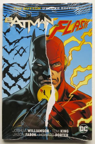 Batman The Flash The Button Deluxe Edition DC Comics Graphic Novel Comic Book