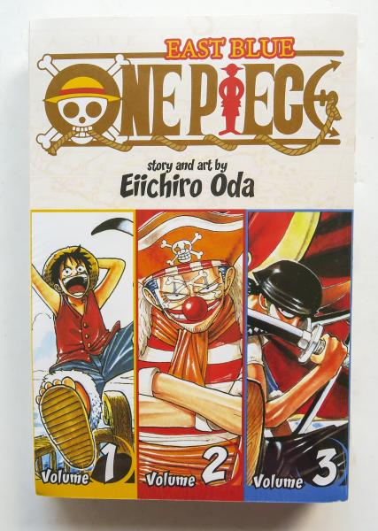 One Piece East Blue Volumes 1 2 3 Eiichiro Oda Shonen Jump Comics Viz Media Manga Book Eventeny