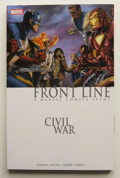 Civil War Front Line A Marvel Comics Events Graphic Novel Comic Book