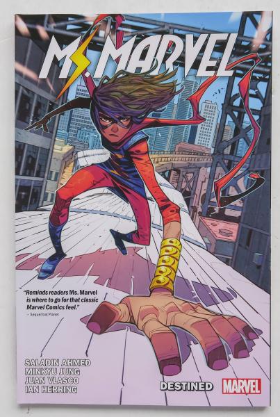 Ms. Marvel Destined Vol. 1 Marvel Graphic Novel Comic Book