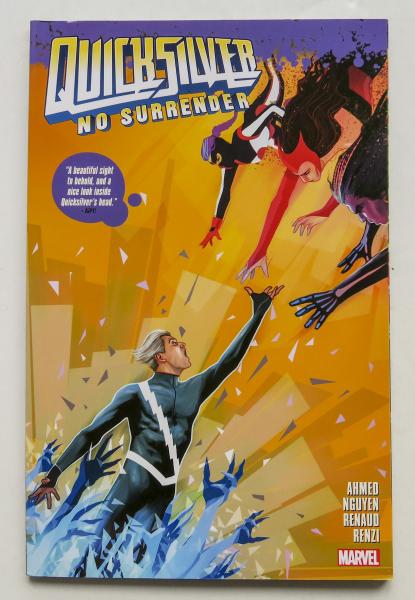Quicksilver No Surrender Marvel Graphic Novel Comic Book