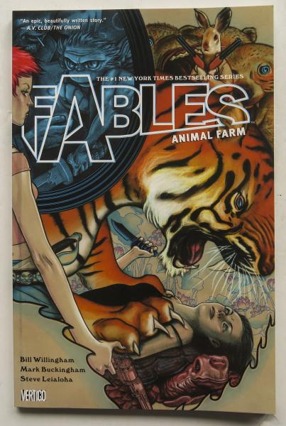 Fables Vol. 2 Animal Farm Vertigo Graphic Novel Comic Book