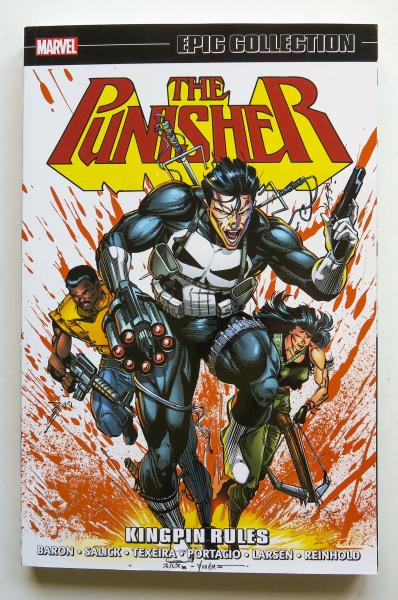 Punisher Kingpin Rules Marvel Epic Collection Graphic Novel Comic Book