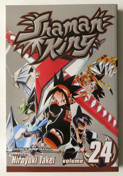 Shaman King 24 Hikoyuki Takei Shonen Jump Viz Media Manga Book
