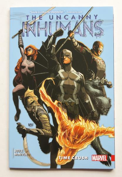 Uncanny Inhumans Vol. 1 Time Crush Marvel Graphic Novel Comic Book