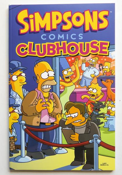 Simpsons Comics Clubhouse Groening Bongo Graphic Novel Comic Book