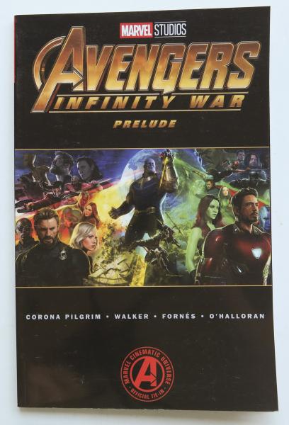 Marvel Studios Avengers Infinity War Prelude Graphic Novel Comic Book