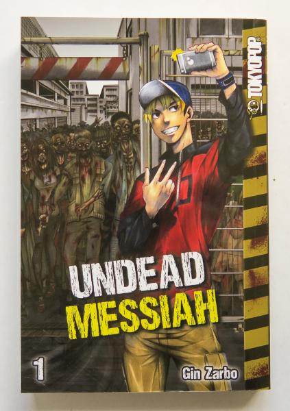 Undead Messiah Vol. 1 Gin Zarbo Tokyopop Manga Book