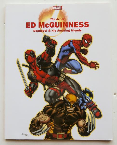 The Art of Ed McGuinness Deapool & His Amazing Friends Marvel Monograph Art Book