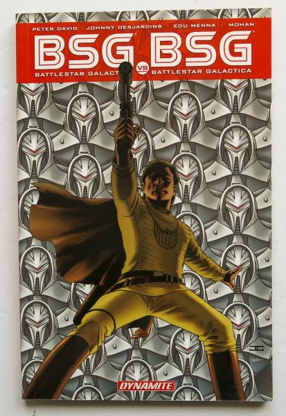 Battlestar Galactica Vs Battlestar Galactica BSG Dynamite Graphic Novel Comic Book