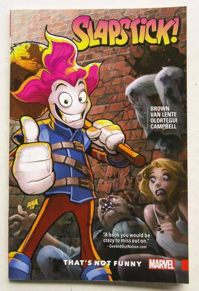 Slapstick That's Not Funny Marvel Graphic Novel Comic Book