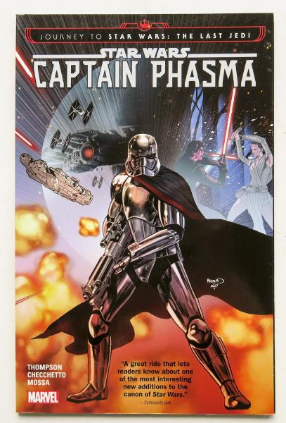Star Wars Captain Phasma Journey To Star Wars The Last Jedi Marvel Graphic Novel Comic Book