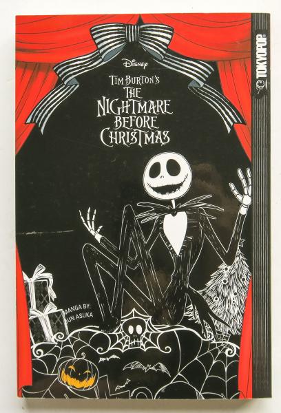 Disney Tim Burton's The Nightmare Before Christmas Tokyopop Manga Book