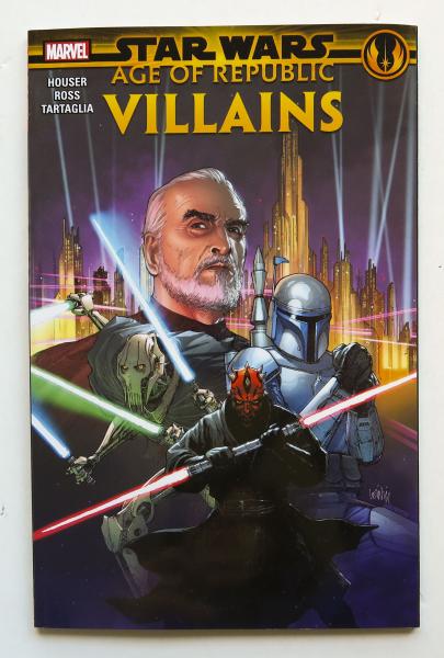 Star Wars Age of Republic Villains Disney Lucas Film Marvel Graphic Novel Comic Book