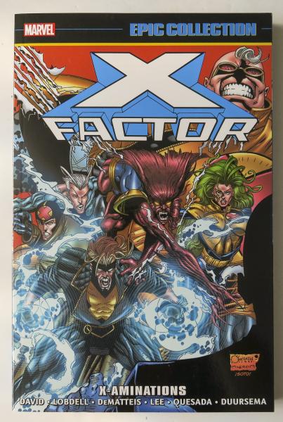 X-Factor X-Aminations Marvel Epic Collection Graphic Novel Comic Book