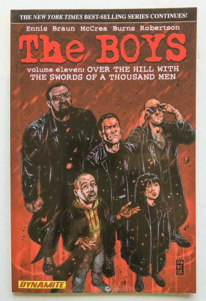 The Boys Over The Hill With The Swords Of A Thousand Men Vol. 11 Dynamite Graphic Novel Comic Book
