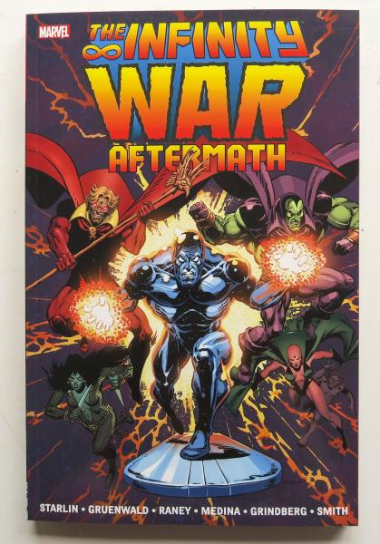 The Infinity War Aftermath Marvel Graphic Novel Comic Book