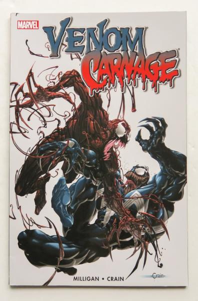 Venom Vs. Carnage Marvel Graphic Novel Comic Book