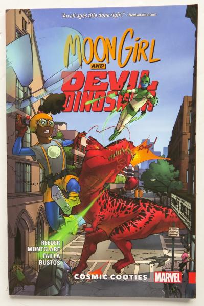 Moon Girl and Devil Dinosaur Vol. 2 Cosmic Cooties Marvel Graphic Novel Comic Book