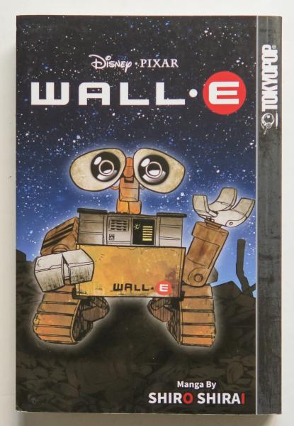 Wall-E Disney Pixar Shiro Shirai Tokyopop Manga Book
