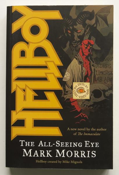 Hellboy All-Seeing Eye Dark Horse Prose Novel Book