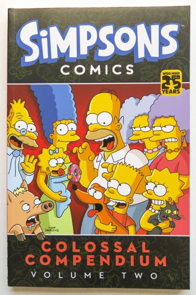 Simpson Comics Colossal Compendium Vol. 2 Simpsons Groening Bongo Graphic Novel Comic Book