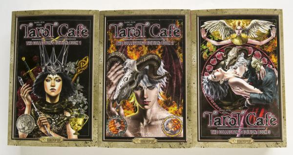 Tarot Cafe The Collector's Edition Book 1 2 & 3 Sang-Sun Park Tokyopop Graphic Novel Comic Book Lot