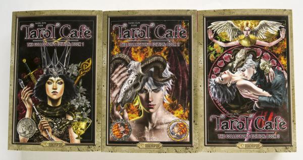 Tarot Cafe The Collector's Edition Book 1 2 & 3 Sang-Sun Park Tokyopop Graphic Novel Comic Book Lot