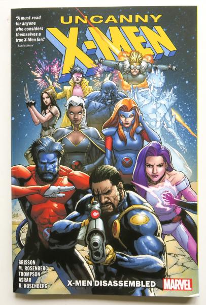 Uncanny X-Men Disassembled Marvel Graphic Novel Comic Book