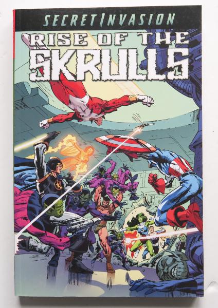 Secret Invasion Rise of the Skrulls Marvel Graphic Novel Comic Book