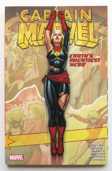 Captain Marvel Earth's Mightiest Hero Vol. 2 Marvel Graphic Novel Comic Book