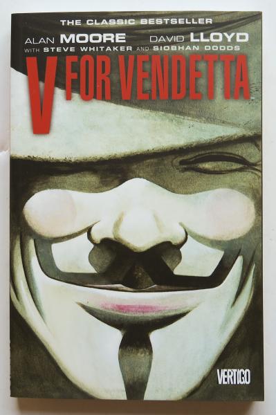 V For Vendetta Vertigo Graphic Novel Comic Book